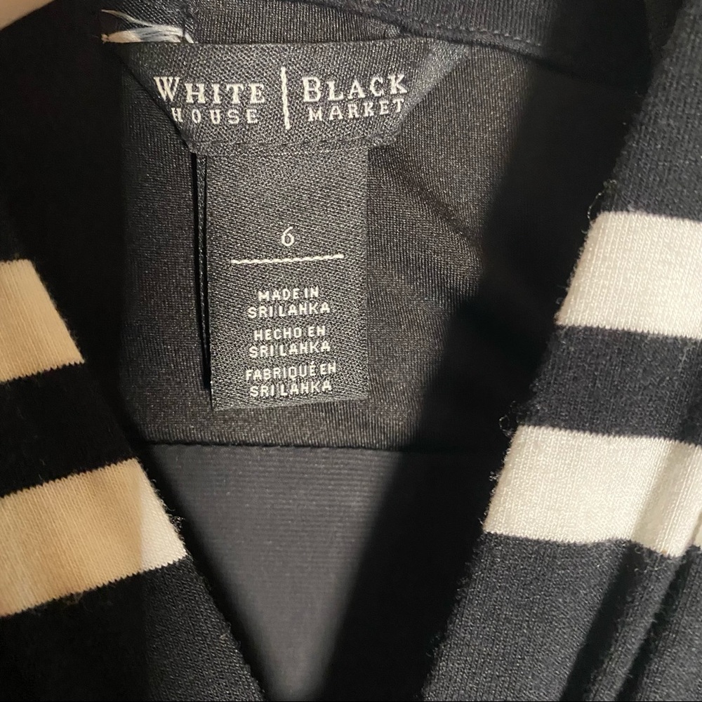 WHITE HOUSE BLACK MARKET DRESS 2 Ways  Size 6 - Picture 8 of 9